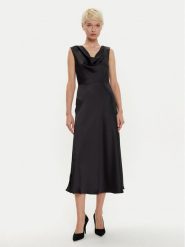 Imperial Sukienka koktajlowa AFBAIBA Czarny Slim Fit. Czarne sukienki damskie Imperial, bez wzorów, z syntetyku, wizytowe, bez ramiączek. Za 239.99 zł.