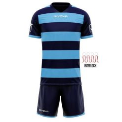 Zestaw Sportowy Givova Rugby XL - Oddychający i Trwały. Czarne koszulki sportowe damskie Givova, xl, bez wzorów, z poliesteru, bez ramiączek, na fitness i siłownię. Za 213.99 zł.