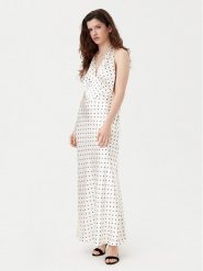 BARDOT Sukienka wieczorowa 59317DB1 Écru Regular Fit. Sukienki damskie Bardot, bez wzorów, z syntetyku, wizytowe, bez ramiączek. Za 369.99 zł.