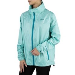 Kurtka przeciwdeszczowa damska Viking Rainier Lady. Niebieskie kurtki sportowe damskie Viking, m, bez wzorów, z materiału, bez kaptura. Za 123.00 zł.