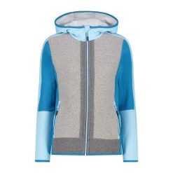 Damska kurtka z kapturem CMP. Niebieskie kurtki damskie CMP, bez wzorów, z kapturem. Za 506.50 zł.