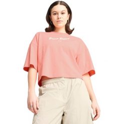 Koszulka Puma Premium Ess Oversized Graphic Tee, Kobiety. Czerwone koszulki sportowe damskie Puma, s, bez wzorów, z bawełny, bez ramiączek. Za 290.00 zł.