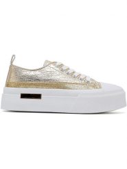 Sixth Sens Sneakersy w kolorze złoto-białym rozmiar: 37. Białe obuwie sportowe damskie Sixth Sens, bez zapięcia. Za 92.42 zł.