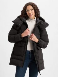 Helly Hansen Pikowany płaszcz - Ellie Puffy Parka Kobiety Sztuczne włókno czarny, L. Czarne parki damskie Helly Hansen, l, z materiału, bez kaptura. Za 649.95 zł.