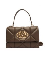 LOVE MOSCHINO Torebka JC4112PP1OLC0203 Brązowy. Brązowe torebki klasyczne damskie Love Moschino, ze skóry, bez dodatków. Za 1,029.00 zł.