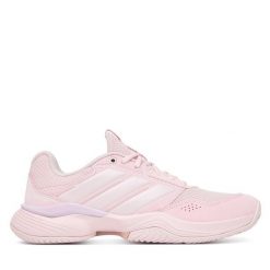 Buty do tenisa adidas. Czerwone obuwie sportowe treningowe Adidas, tenisowe. Za 329.99 zł.