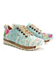 Goby Sneakersy w kolorze błękitnym rozmiar: 39. Niebieskie obuwie sportowe damskie Goby, bez zapięcia. Za 244.80 zł.