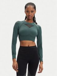 Brubeck Koszulka techniczna LC1002W Zielony Slim Fit. Zielone koszulki damskie Brubeck, xl, bez wzorów, z syntetyku, bez kołnierzyka, bez ramiączek. Za 99.99 zł.