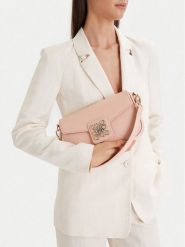 Nine West Torebka CEO-Celest-LDA8444 Różowy. Czerwone torebki klasyczne damskie Nine West, z materiału, bez dodatków. Za 169.99 zł.