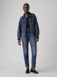 Levi's Dżinsy "501" - Regular fit - w kolorze niebieskim rozmiar: W30/L32. Niebieskie jeansy damskie Levi's, z podwyższonym stanem. Za 224.95 zł.