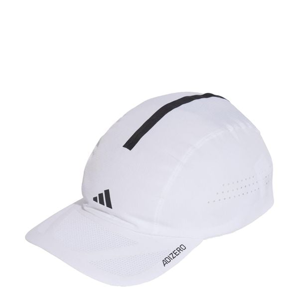 Czapka Runningxadizero Lightweight CLIMACOOL. Białe czapki damskie Adidas, bez wzorów, z materiału. Za 129.00 zł.