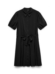 Vero Moda Sukienka w kolorze czarnym rozmiar: S. Czarne sukienki damskie Vero Moda, bez wzorów, z bawełny, bez ramiączek. Za 119.68 zł.