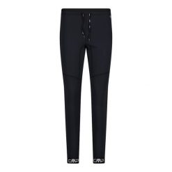 Damskie spodnie treningowe CMP. Czarne spodnie sportowe damskie CMP, bez wzorów. Za 403.50 zł.
