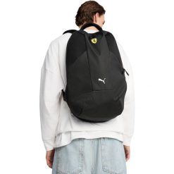 Plecak Puma Ferrari Race Large Backpack, Dla obu płci. Czarne plecaki Puma, bez wzorów, z poliesteru. Za 390.00 zł.