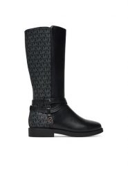 MICHAEL Michael Kors Kozaki MK02657002 Czarny. Czarne kozaki dziewczęce MICHAEL Michael Kors, bez wzorów, ze skóry, bez obcasa, bez zapięcia. Za 459.99 zł.