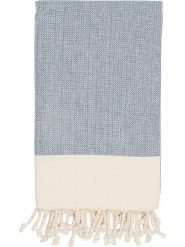 Samimi Chusta hammam w kolorze granatowo-beżowym - 180 x 100 cm rozmiar: onesize. Niebieskie chusty damskie Samimi, bez wzorów, z bawełny. Za 60.99 zł.