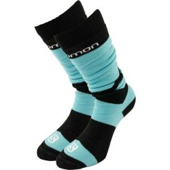 Długie skarpety Salomon Jr Team Technical, 2 szt. Niebieskie Niebieskie. Niebieskie skarpetki damskie Salomon, bez wzorów. Za 165.99 zł.