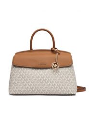 MICHAEL Michael Kors Torebka 30T6GX7S2B Kremowy. Białe torebki klasyczne damskie MICHAEL Michael Kors, ze skóry, bez dodatków. Za 1,329.00 zł.