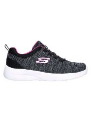 Skechers Sneakersy "Dynamight 2.0-In a Flash" w kolorze antracytowym rozmiar: 39. Czarne obuwie sportowe damskie Skechers, bez zapięcia. Za 215.21 zł.