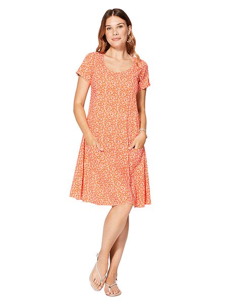 Ipanima Sukienka w kolorze pomarańczowym rozmiar: 34/36. Pomarańczowe sukienki damskie Ipanima, bez wzorów, z wiskozy, klasyczne, bez ramiączek. Za 79.03 zł.