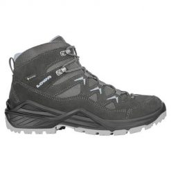 Buty trekkingowe damskie Lowa Sirkos Evo Mid Gtx. Szare obuwie trekkingowe damskie Lowa, z materiału, bez zapięcia. Za 742.00 zł.