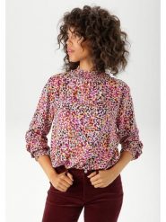 Aniston Bluzka w kolorze różowo-karmelowym rozmiar: 44. Różowe bluzki damskie Aniston, bez wzorów, z wiskozy, bez kołnierzyka, bez ramiączek. Za 82.99 zł.