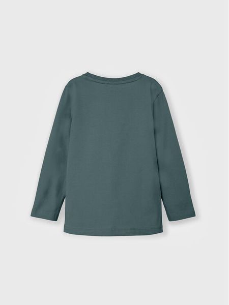 NAME IT Bluzka 13206639 Zielony Regular Fit. Zielone t-shirty i koszulki chłopięce Name it, bez wzorów, z bawełny, bez kołnierzyka, bez ramiączek. Za 49.99 zł.