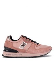 Beverly Hills Polo Club Sneakersy W-3C098-2A324 Różowy. Czerwone obuwie sportowe damskie Beverly Hills Polo Club, ze skóry, bez zapięcia. Za 249.99 zł.