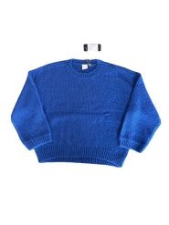 Josephine & Co Sweter "Jesse" w kolorze niebieskim rozmiar: L. Niebieskie swetry klasyczne damskie Josephine & Co, l, bez kołnierzyka. Za 228.38 zł.