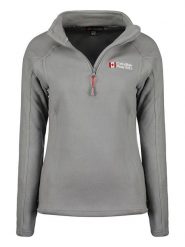 Canadian Peak Bluza polarowa "Tugeak" w kolorze jasnoszarym rozmiar: L. Szare bluzy damskie Canadian Peak, l, bez wzorów, z polaru, bez kaptura. Za 79.03 zł.