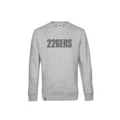 Bluza z logo 226ERS. Szare bluzy damskie 226ERS, bez wzorów, bez kaptura. Za 377.50 zł.