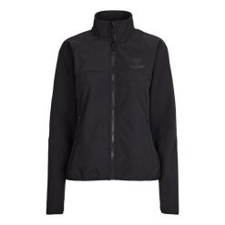 Kurtka damska Hummel Classic bee wo aki softshell. Czarne kurtki sportowe damskie Hummel, xl, bez wzorów, z polaru, bez kaptura. Za 239.00 zł.