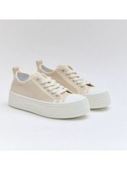 Bellucci Sneakersy w kolorze beżowym rozmiar: 37. Brązowe obuwie sportowe damskie Bellucci, bez zapięcia. Za 100.99 zł.