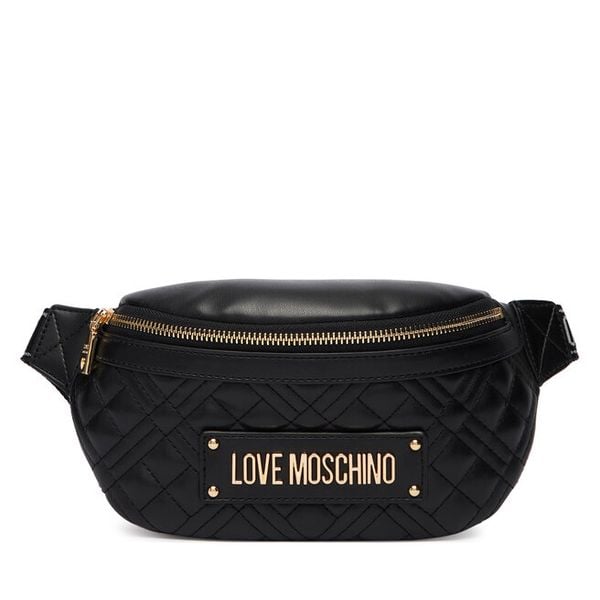 Nerka LOVE MOSCHINO. Czarne nerki i saszetki damskie Love Moschino, bez dodatków. Za 679.99 zł.