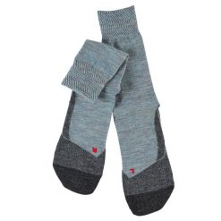 Skarpetki damskie Falke TK2 Melange. Niebieskie skarpetki damskie Falke, bez wzorów, z poliamidu. Za 167.00 zł.