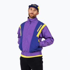 Kurtka Rossignol Super. Fioletowe kurtki damskie Rossignol, uniwersalny, bez wzorów, z materiału, bez kaptura. Za 529.99 zł.