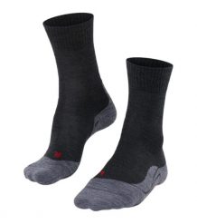 Skarpetki damskie Falke TK5. Szare skarpetki damskie Falke, bez wzorów, z poliamidu. Za 160.00 zł.
