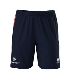 Damskie oficjalne spodenki treningowe drużyny France 2023/24. Niebieskie spodenki sportowe damskie ERREA, l, bez wzorów, z materiału, na fitness i siłownię. Za 167.50 zł.