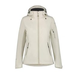 Damska kurtka wodoodporna Icepeak Bathgate. Czerwone kurtki damskie Icepeak, bez wzorów, z tkaniny, bez kaptura. Za 384.60 zł.