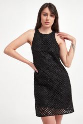 Sukienka ażurowa mini TWINSET. Sukienki damskie Twinset Milano, w ażurowe wzory, bez ramiączek. W wyprzedaży za 1,131.63 zł.