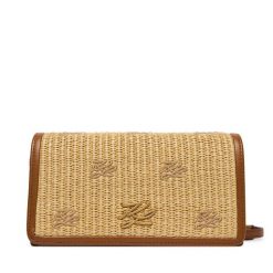 Torebka KARL LAGERFELD. Brązowe listonoszki damskie KARL LAGERFELD, bez wzorów, bez dodatków. Za 999.99 zł.