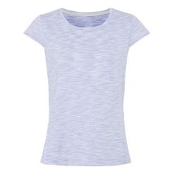 Koszulka damska Regatta Hyperdimension II. Fioletowe bluzki damskie Regatta, bez wzorów, eleganckie, bez kołnierzyka, bez ramiączek. Za 120.00 zł.