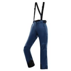 Spodnie damskie narciarskie snowboardowe 10.000 Alpine Pro Edesa. Niebieskie spodnie sportowe damskie Alpine Pro, na zimę, bez wzorów, narciarskie. W wyprzedaży za 349.00 zł.