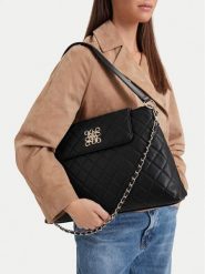 Nine West Torebka CEO-SILHOETTE STORY-LDA9387 Czarny. Czarne torebki klasyczne damskie Nine West, ze skóry, bez dodatków. Za 269.99 zł.