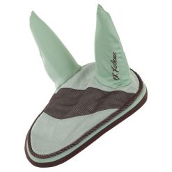 Krótka czapka dla konia BR Equitation Xcellence. Zielone czapki damskie BR, bez wzorów. Za 142.50 zł.