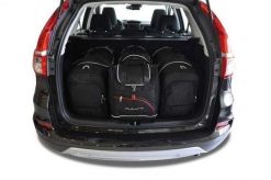 Torby Do Bagażnika Honda Cr-V 2012-2018 4Szt Kjust. Czarne torby podróżne KJUST, bez wzorów, z kauczuku. Za 1,250.00 zł.