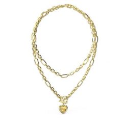 Naszyjnik Guess. Żółte naszyjniki damskie Guess, złote. Za 399.99 zł.