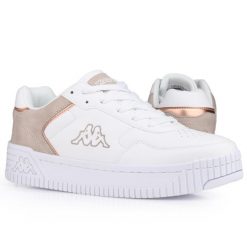 Buty damskie sportowe Kappa AYDIN. Białe obuwie sportowe casual damskie Kappa, trekkingowe. W wyprzedaży za 145.00 zł.