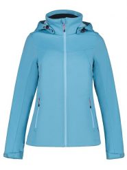 Icepeak Kurtka softshellowa "Boise" w kolorze błękitnym rozmiar: 46. Niebieskie kurtki sportowe damskie Icepeak, bez wzorów, bez kaptura. Za 149.31 zł.