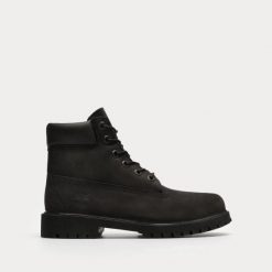 TIMBERLAND 6 In Premium Waterproof Boot Trapery damskie. Czarne trapery damskie Timberland, z gumy, bez zapięcia. W wyprzedaży za 559.99 zł.